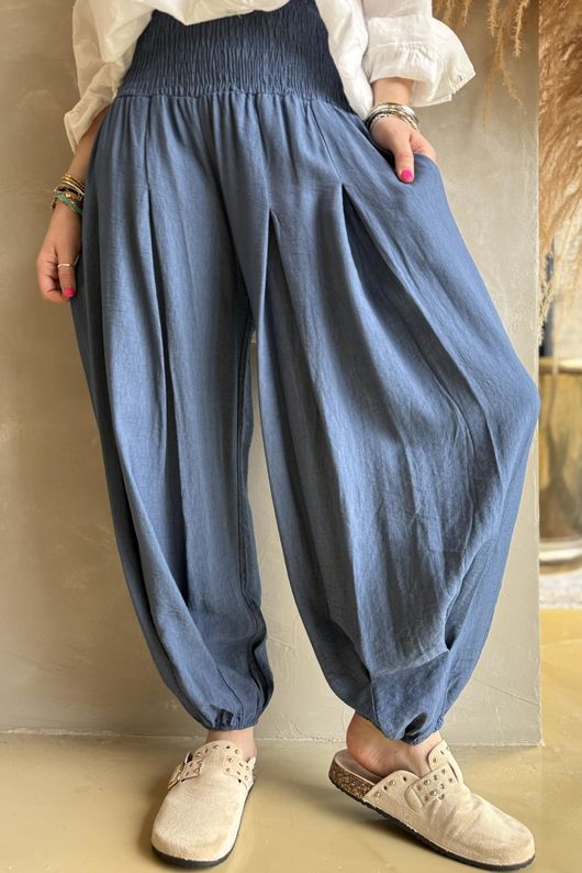 Basso Shirring Genie Pant Airforce